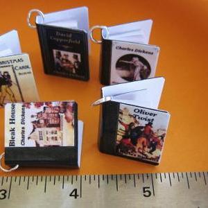 Miniature Book Charms Dickens Classics Set Of All..