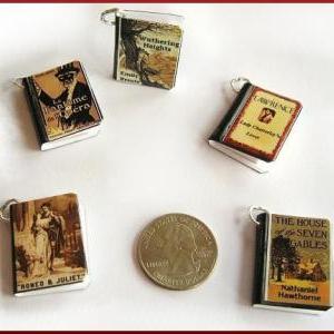 Set Of 5 Romantic Classic Inspired Mini Book..