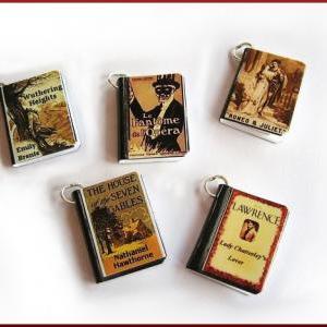 Set Of 5 Romantic Classic Inspired Mini Book..