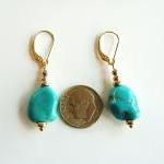 Genuine Sleeping Beauty Turquoise Nugget Solid..