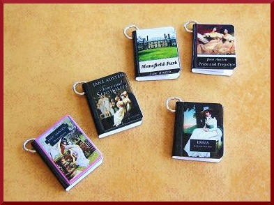Miniature Book Charms Classics Theme Set Of All 5